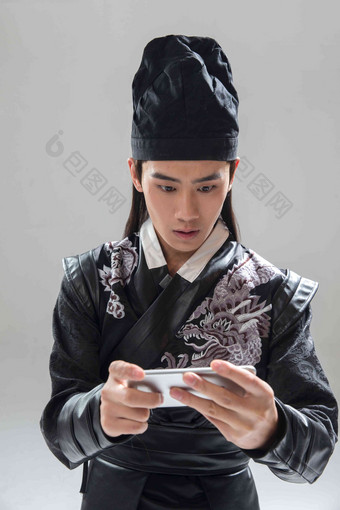古装手机中国帽子氛围镜头