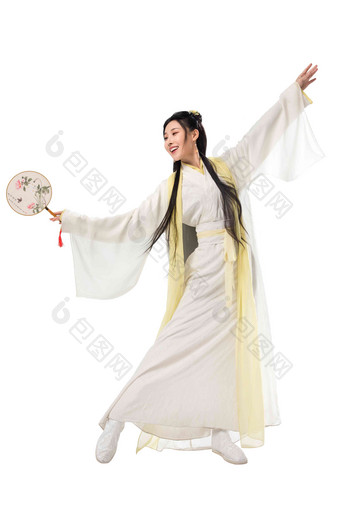 青年女人中国元素服饰历史服装