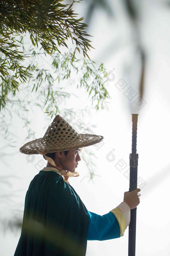 江湖侠客侠客古装酷青年人清晰素材