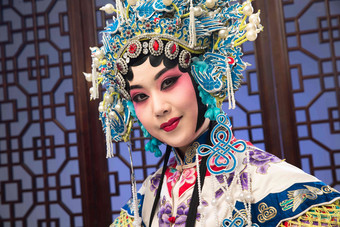 演员戏曲中国元素国粹艺术文化和娱乐
