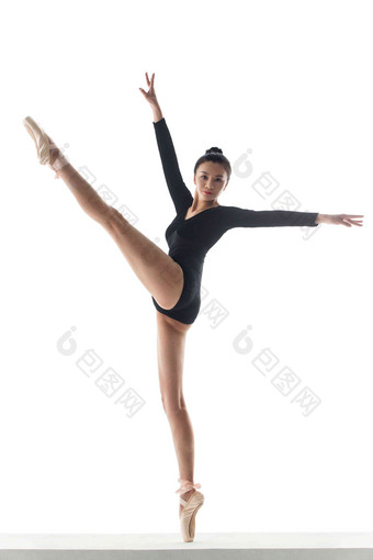 青年<strong>芭蕾舞</strong>跳舞表演者姿态高质量相片