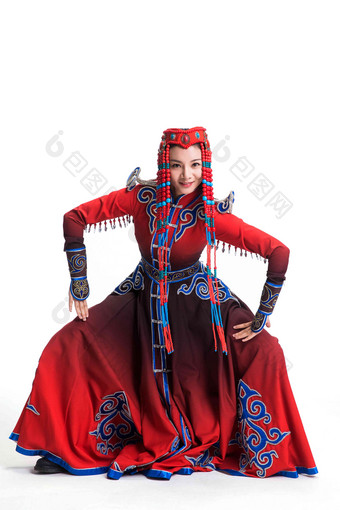 蒙古族女人少数民族摄影高清照片
