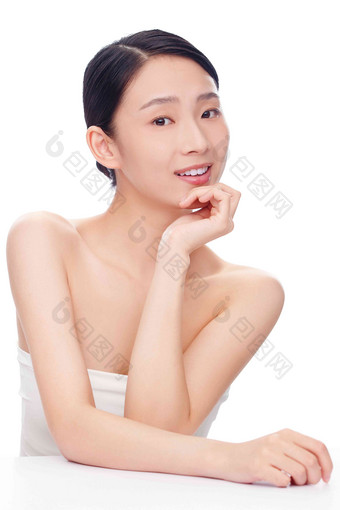 美女妆面肖像