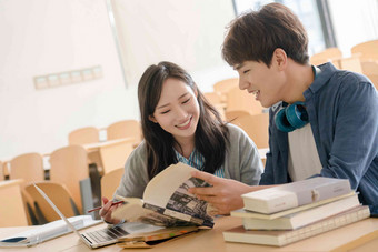 大学生学习学校中国20到24岁清晰镜头
