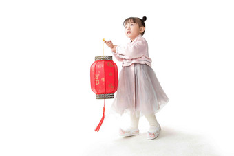 灯笼可爱幸福童年中国元素