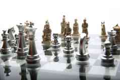 静物象棋竞争运气工艺品清晰素材