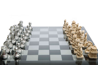 静物象棋商务比赛风险高端相片