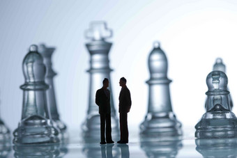 国际象棋与商务人士