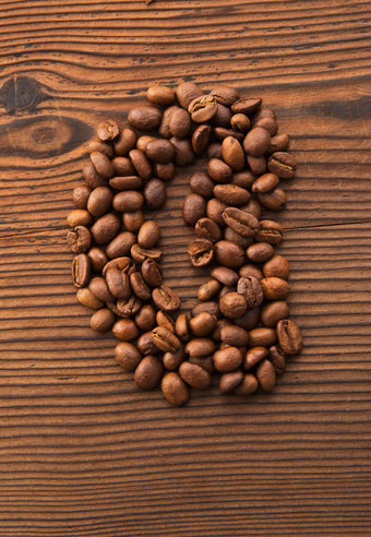 咖啡豆整齐的高端素材