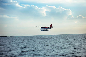 海上滑翔机休闲摄影
