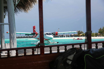 马尔代夫海景海洋交通