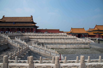 北京故宫建筑栏杆