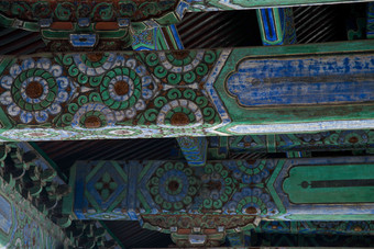 北京故宫城市花纹图案高清相片