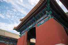 北京雍和宫中国中国元素高清素材
