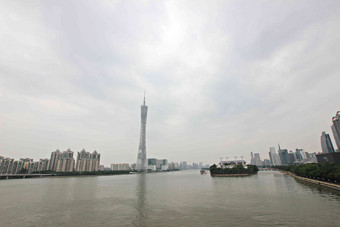 广州珠江新城中国彩色图片高清相片