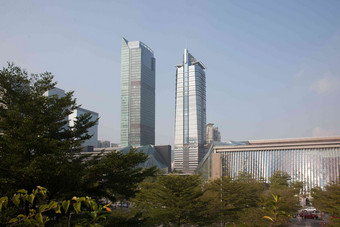 深圳建筑办公大楼当地著名景点高端照片