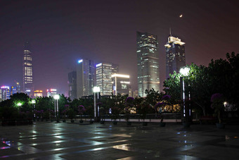 广东省<strong>深圳</strong>莲花山夜景