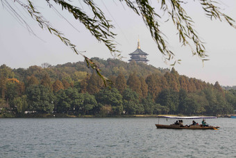 浙江省杭州西湖<strong>雷峰塔</strong>旅行<strong>图片</strong>