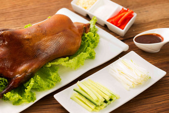 北京烤鸭特写美味营养高质量相片