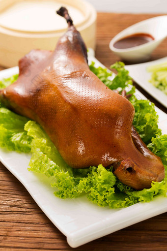 北京烤鸭精致诱惑高清素材