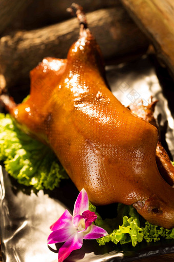 北京烤鸭食品东亚摄影清晰照片