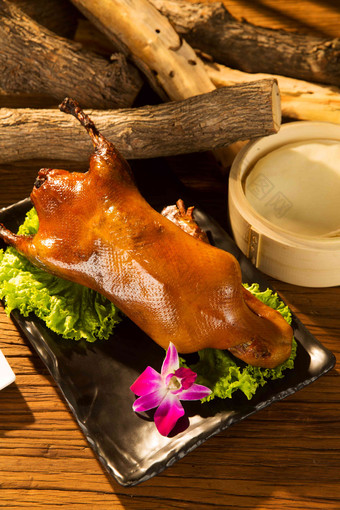 北京<strong>烤鸭</strong>静物饮食风味高质量图片