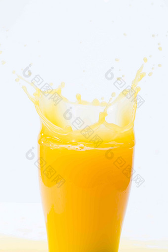 橙汁水果影棚拍摄活力高质量照片