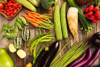 新鲜蔬菜蔬菜西<strong>葫芦</strong>无人膳食高质量图片