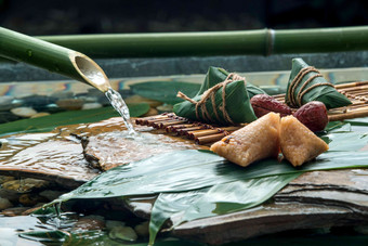 粽子传统节日膳食饮食文化场景