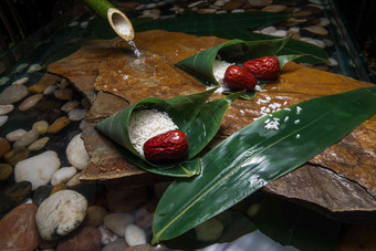 端午节传统文化端午粽子清晰摄影