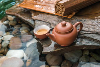 茶壶东方高质量素材