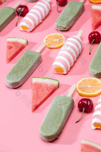 水果和冰棍