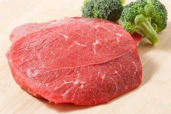 肉和西兰花高视角高端素材