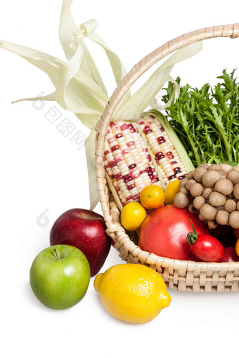 蔬菜水果绿色高质量摄影图