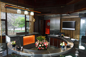 酒店餐桌北京照片