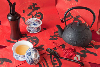 静物茶具工艺品高端素材