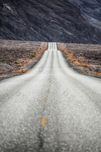 汽车环境路死亡谷国家公园写实影相