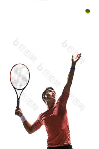 运动员打网球仅成年人氛围影相