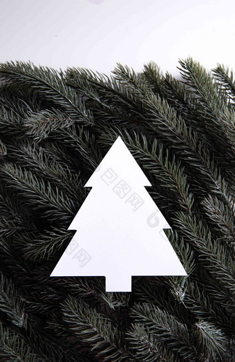 白色圣诞树树高质量素材