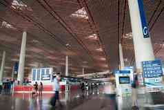 北京首都国际机场户内高质量素材
