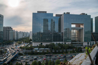 北京市东直门建筑群