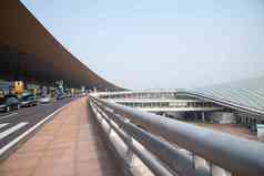 北京首都国际机场交通高清照片
