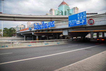 北京西直门指示环境保护高端镜头
