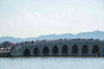 北京颐和园<strong>昆明</strong>湖保护高端照片