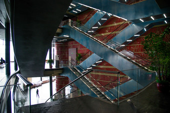 北京国家大剧院城市公共设施清晰摄影图
