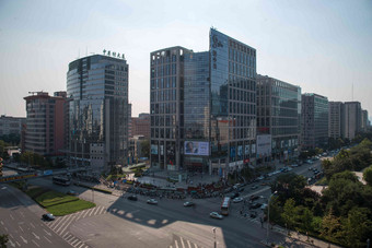 北京建筑日光商务区高清照片