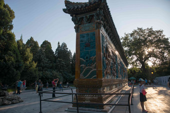 北京公园户外瓷砖古典式高质量镜头
