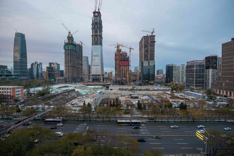 北京CBD建筑