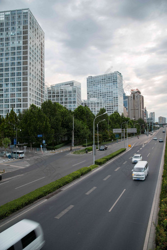 北京建筑户外首都机动车写实相片
