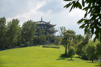 淮安淮河老街天空白昼<strong>淮安市</strong>清晰图片